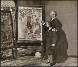 Toulouse-Lautrec with Tremolada by French Photographer